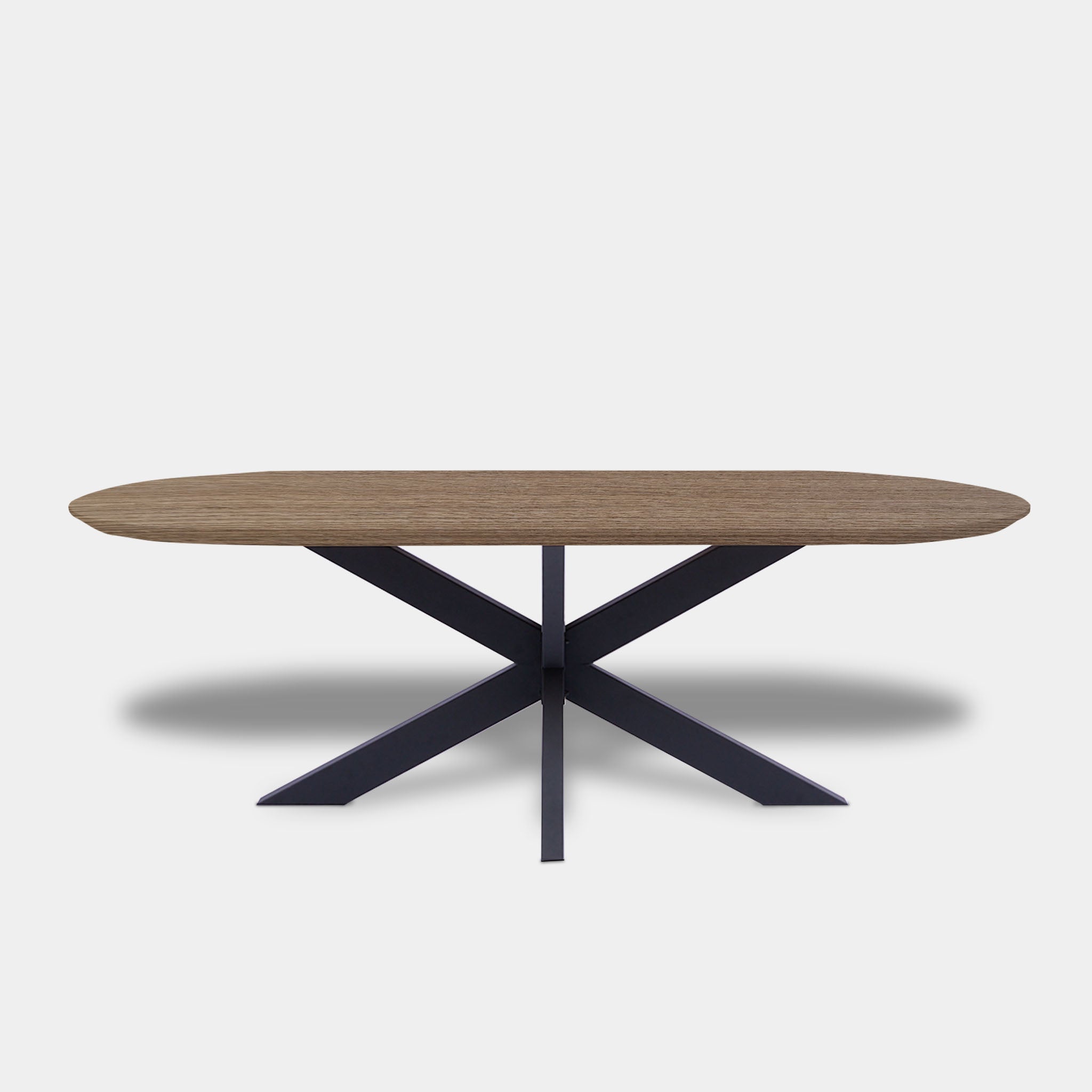 Tafel Plat Ovaal Eikenhout - Matrix - Pura Natura