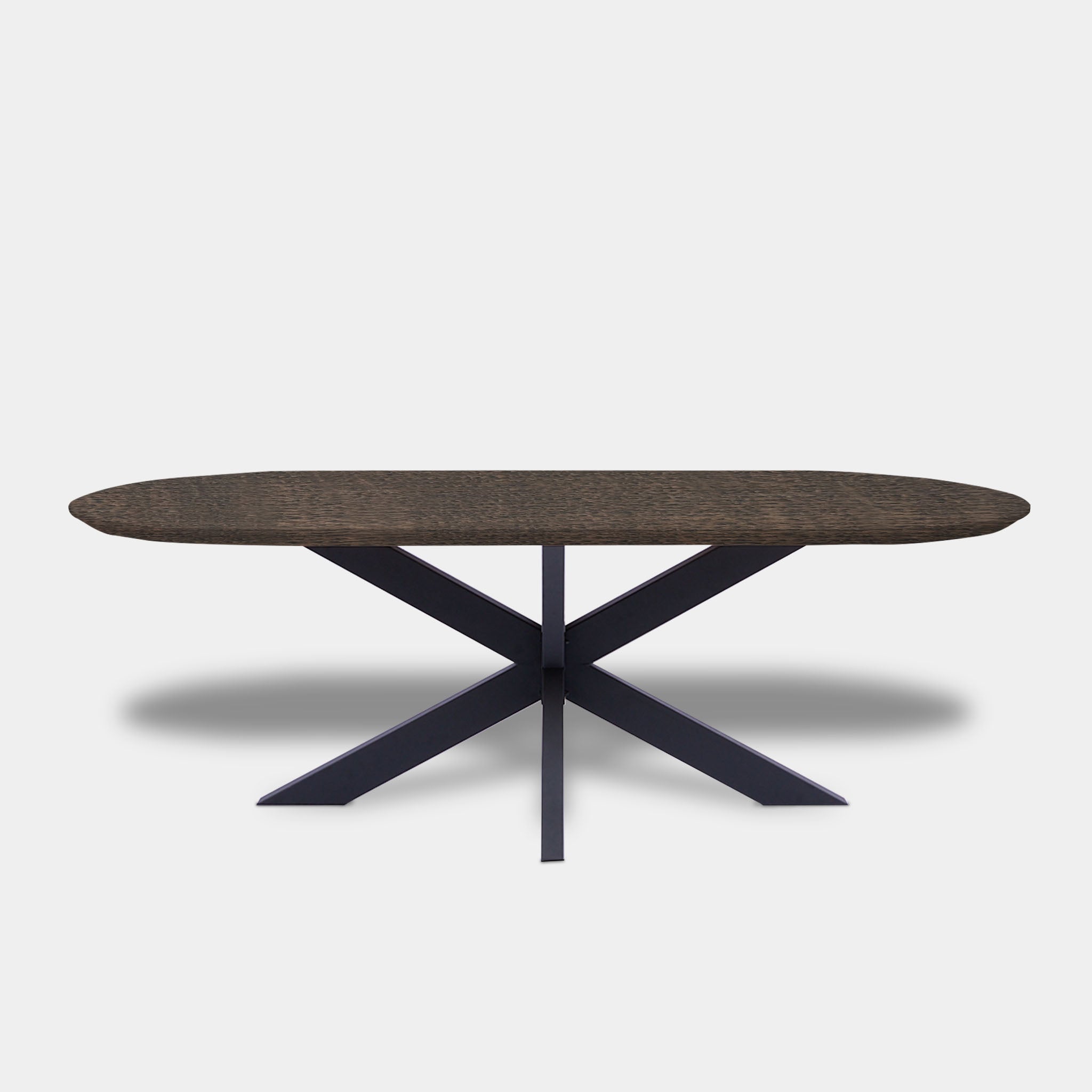 Table plate ovale en chêne - Matrix - Sable