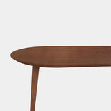 Table plate ovale en chêne - Conique - Toscane 102