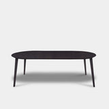 Tafel Plat Ovaal Eikenhout - Konisch - Night Glow