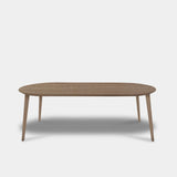 Tafel Plat Ovaal Eikenhout - Konisch - Pura Natura