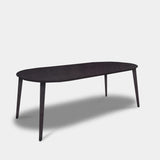 Tafel Plat Ovaal Eikenhout - Konisch - Night Glow