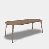 Tafel Plat Ovaal Eikenhout - Konisch - Pura Natura