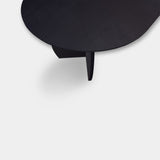 Tafel Plat Ovaal Eikenhout - Set Driehoek - Donker Eiken