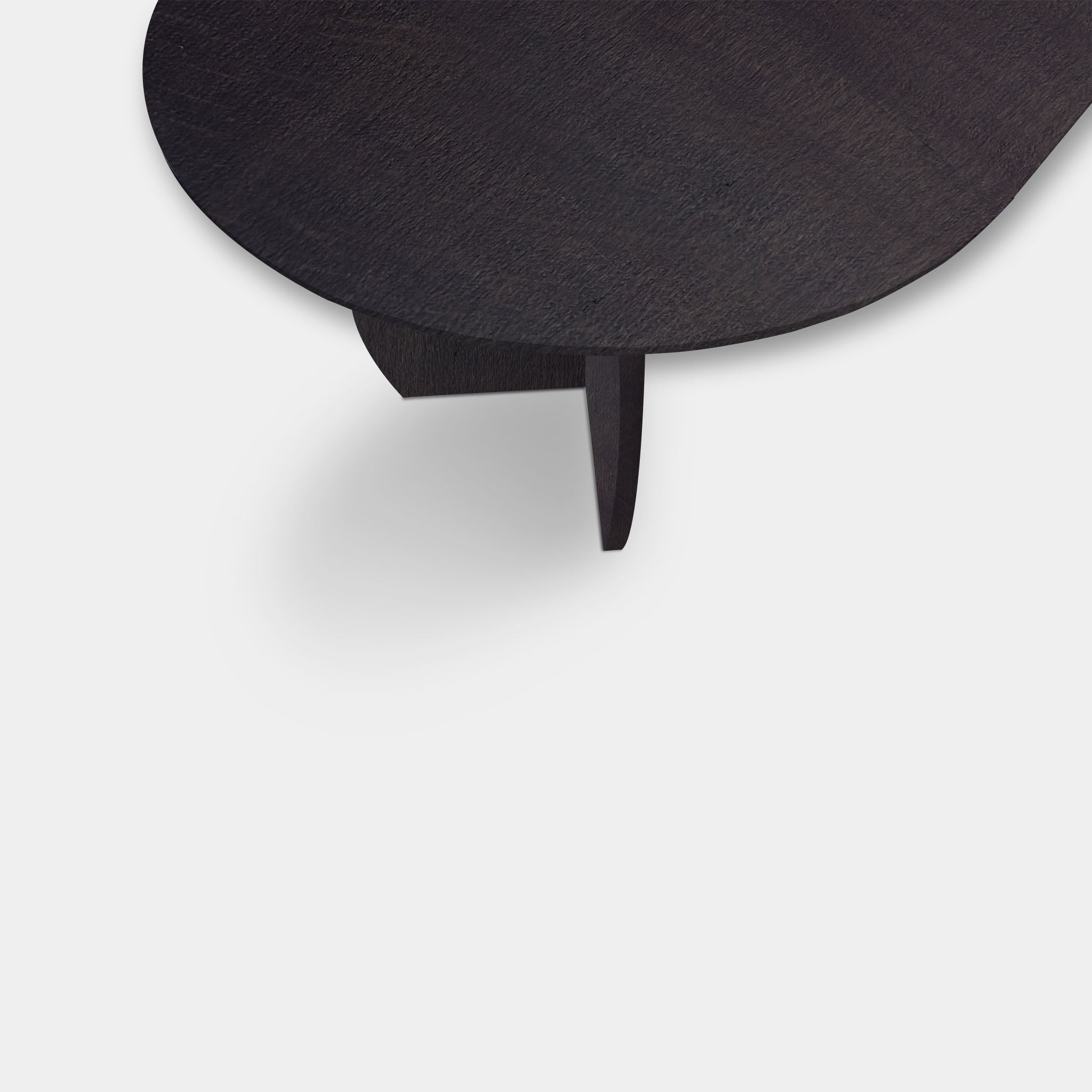 Tafel Plat Ovaal Eikenhout - Set Driehoek - Night Glow