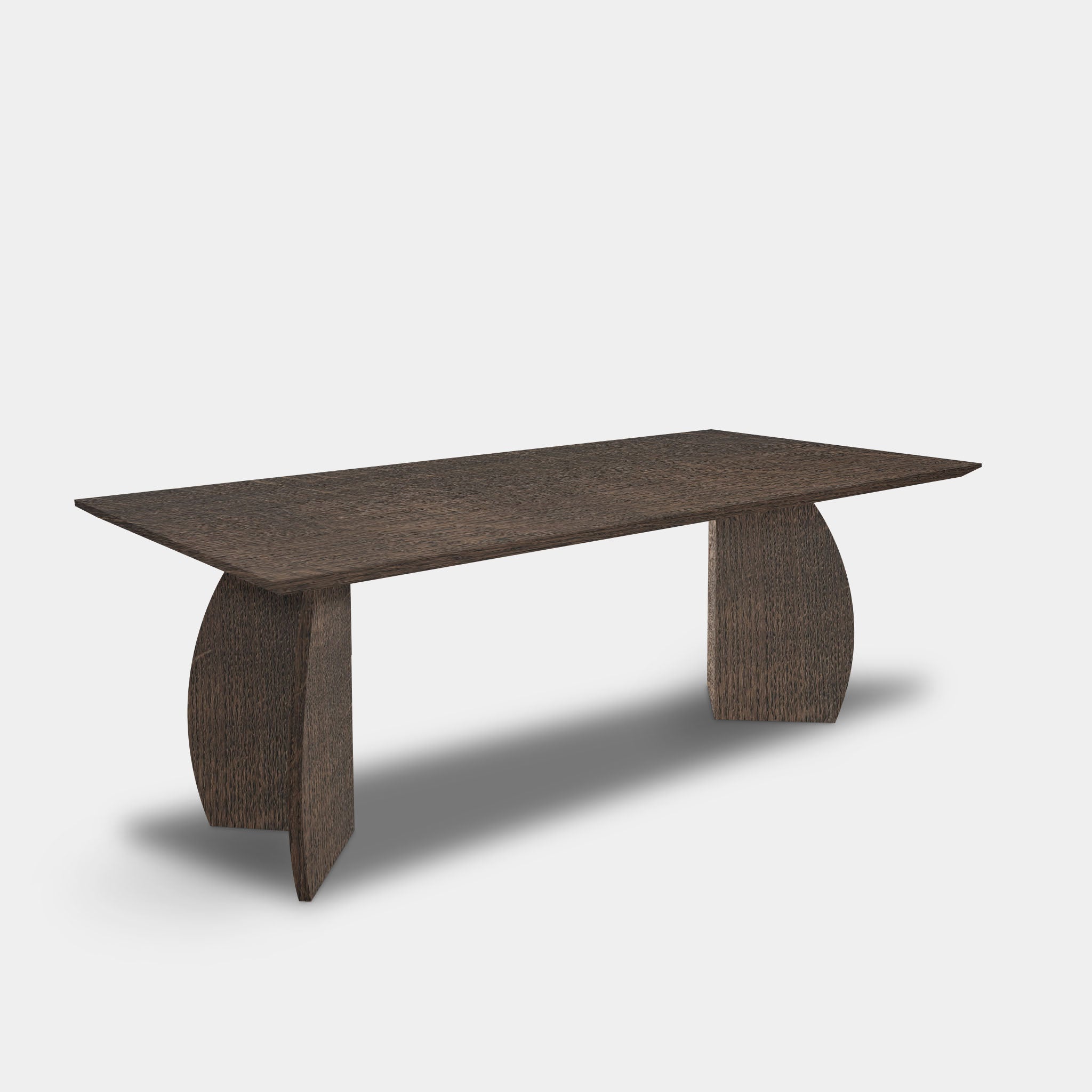 Tafel Rechthoekig Eikenhout - Driehoek - Zand