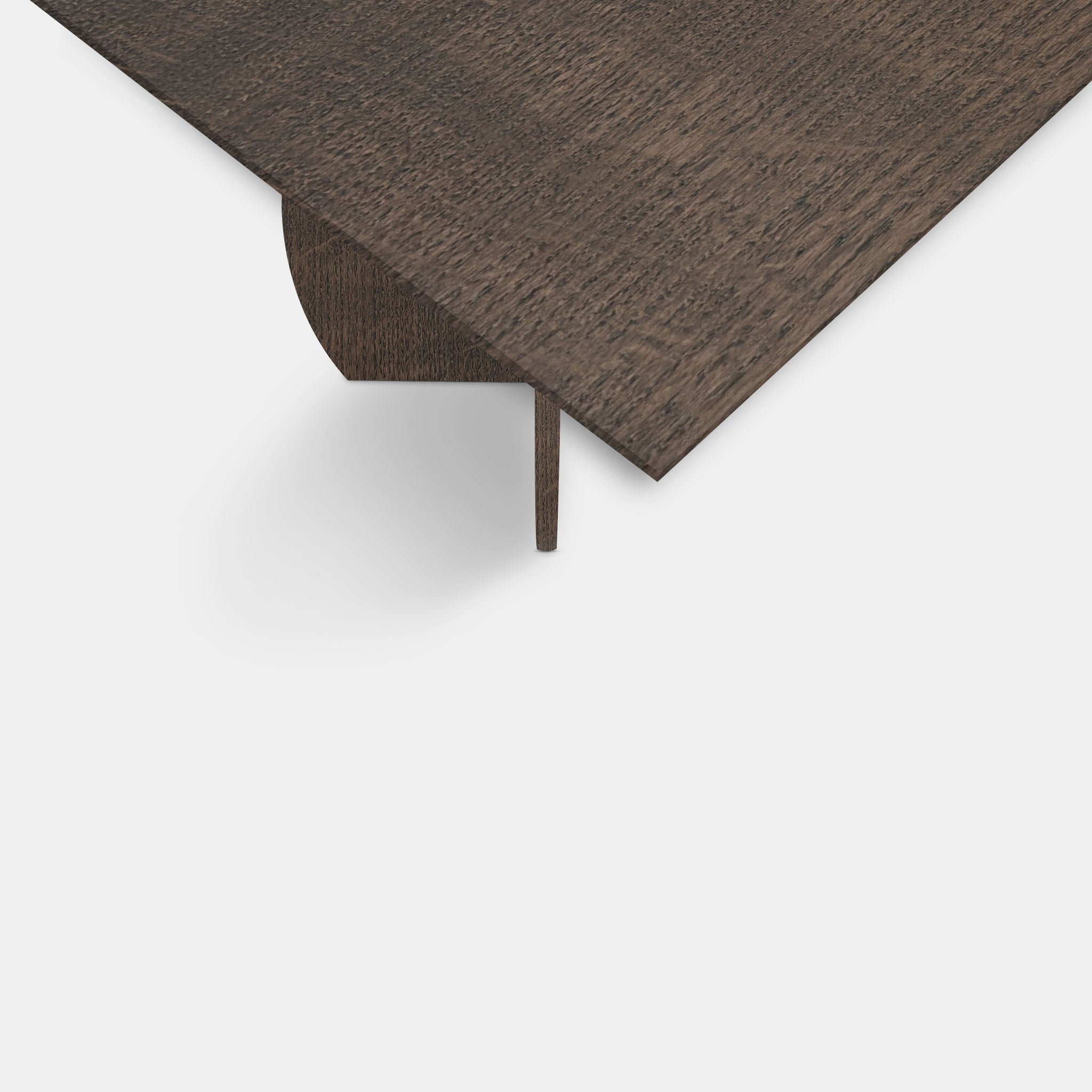 Tafel Rechthoekig Eikenhout - Driehoek - Zand