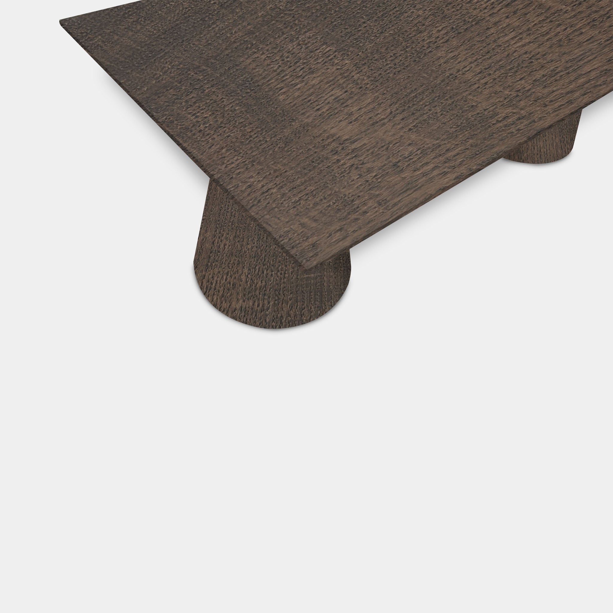 Table Rectangular Oak - Conical Leg - Sand
