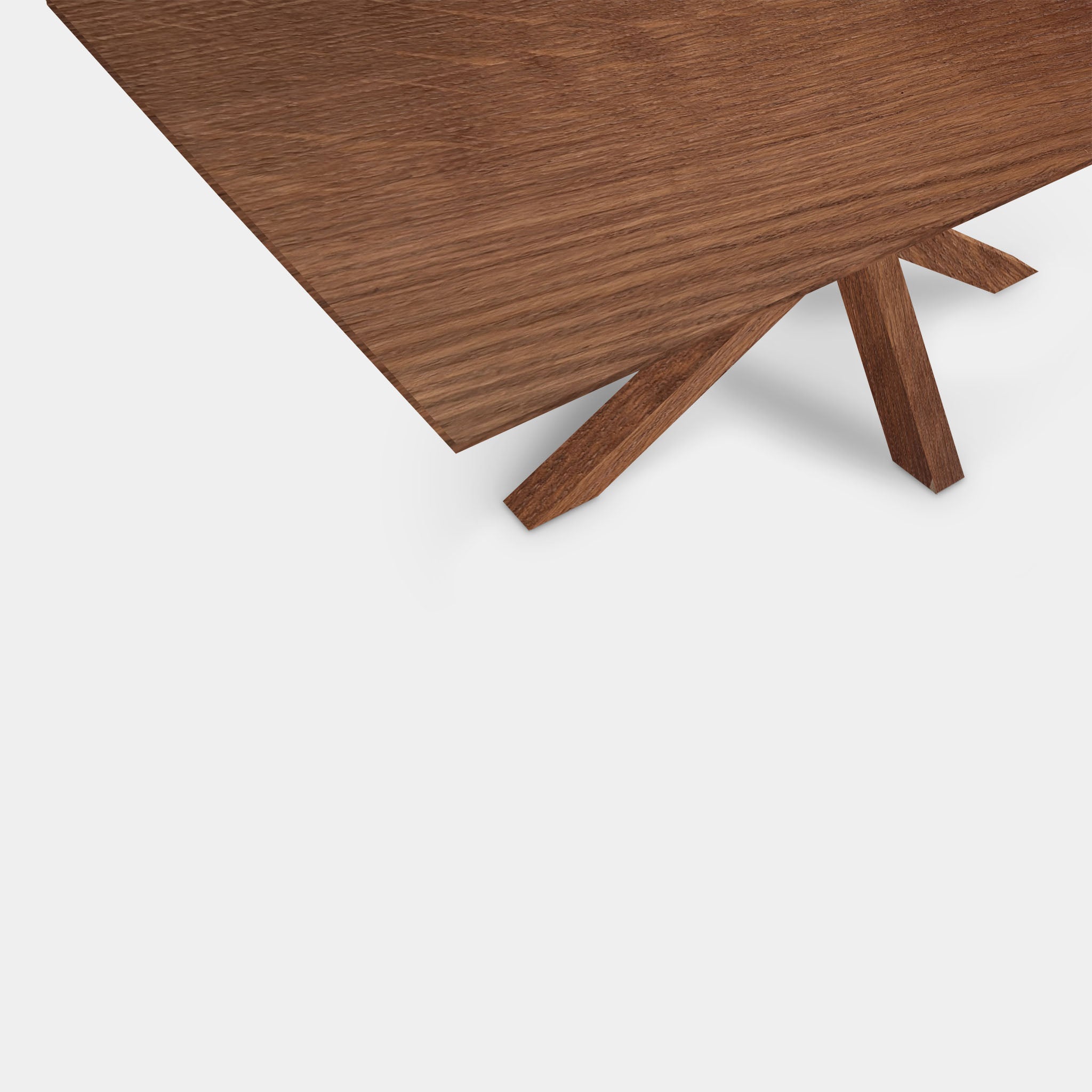 Tafel Rechthoekig Eikenhout - Matrix hout - Toscane 102