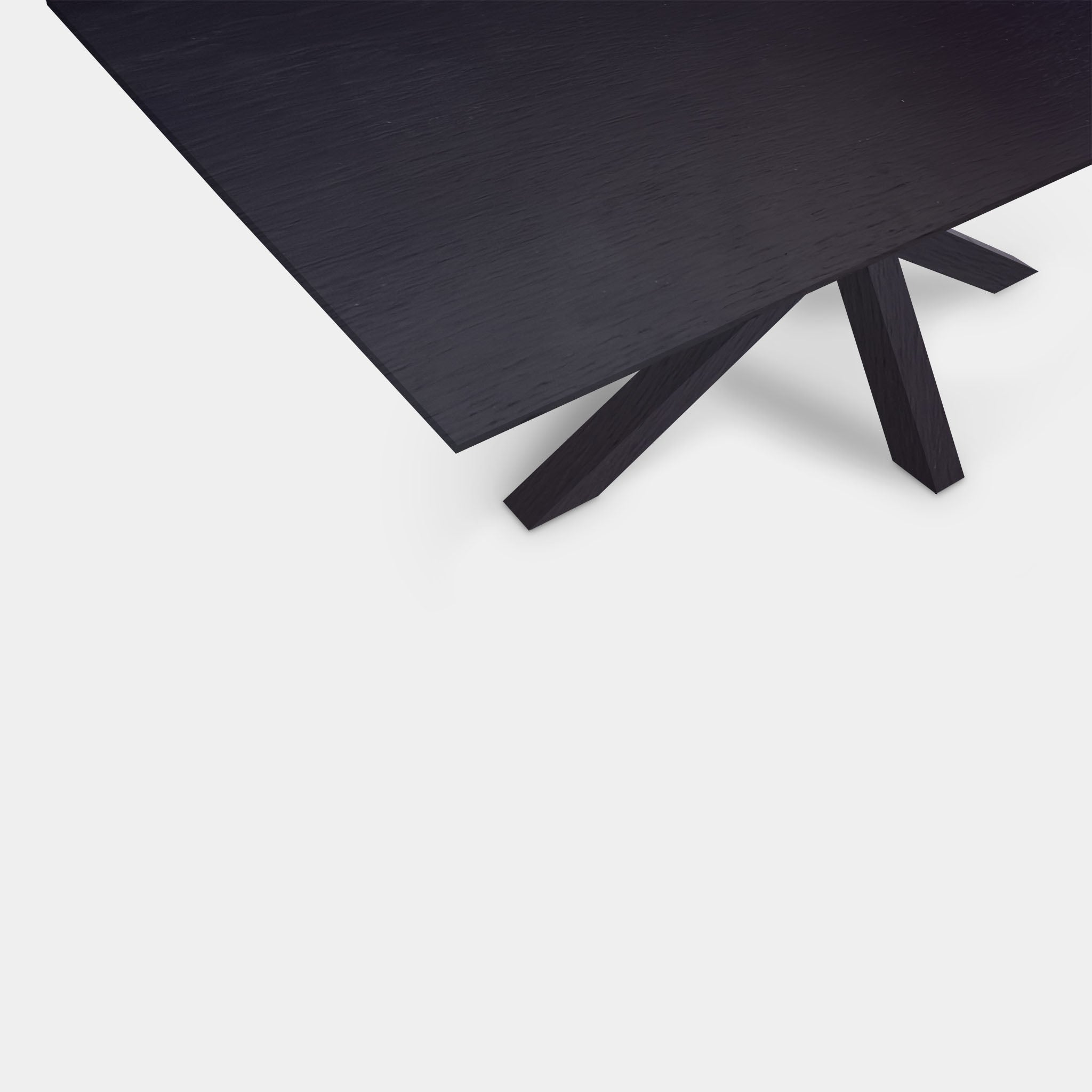 Tafel Rechthoekig Eikenhout - Matrix hout - Donker Eiken