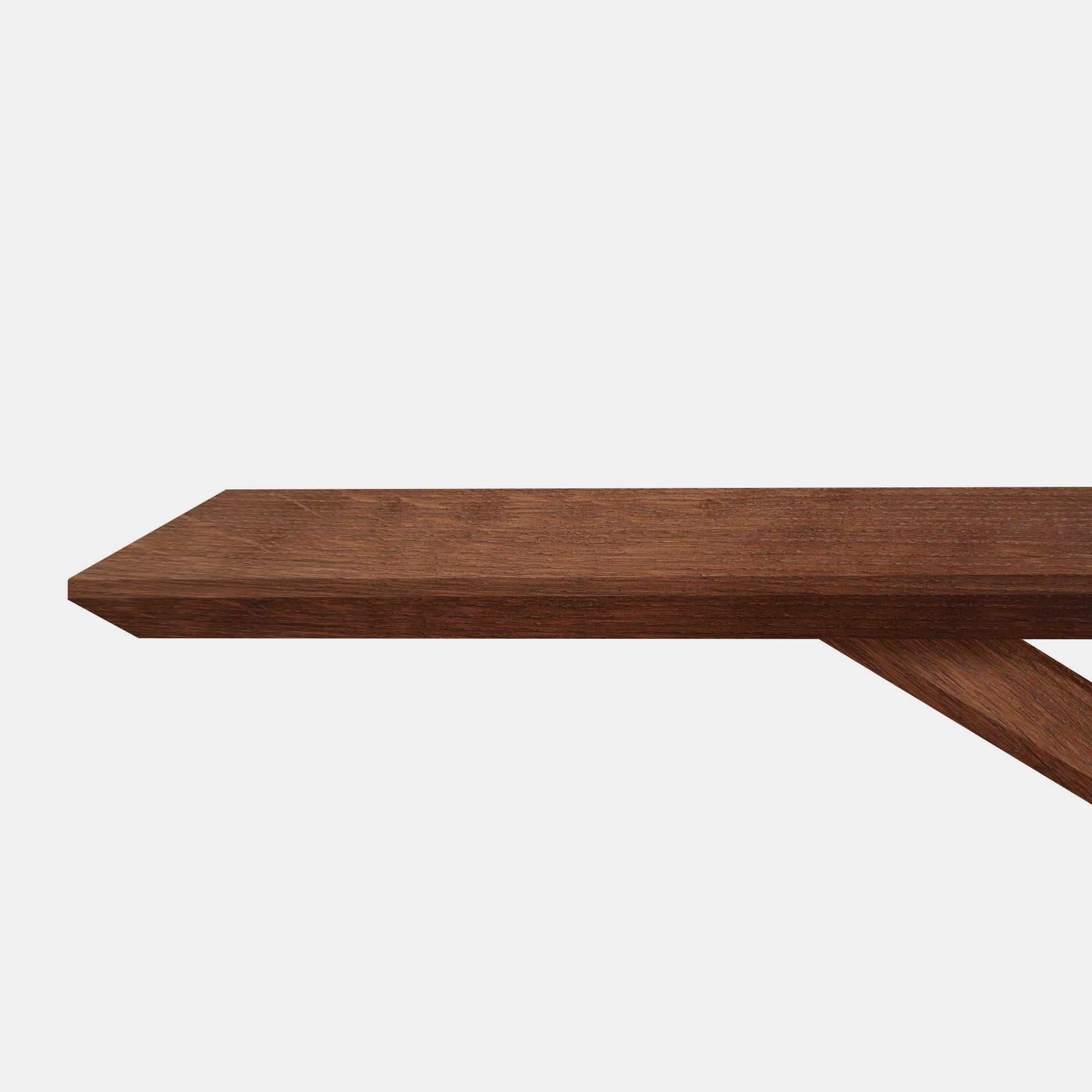 Tafel Rechthoekig Eikenhout - Matrix hout - Toscane 102