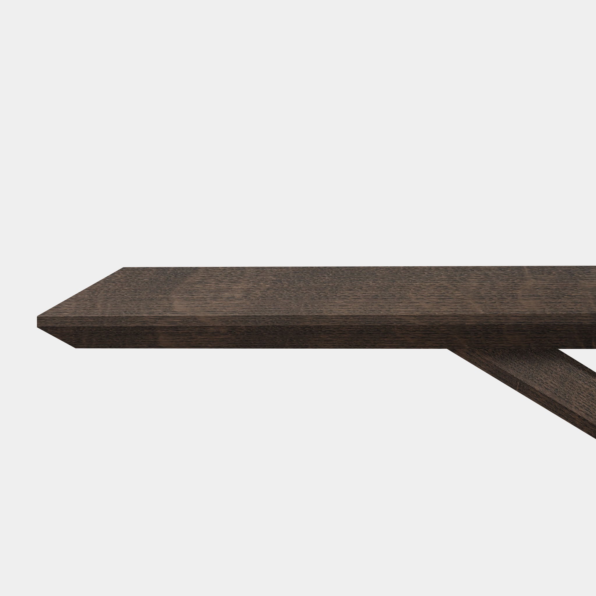 Tafel Rechthoekig Eikenhout - Matrix hout - Zand