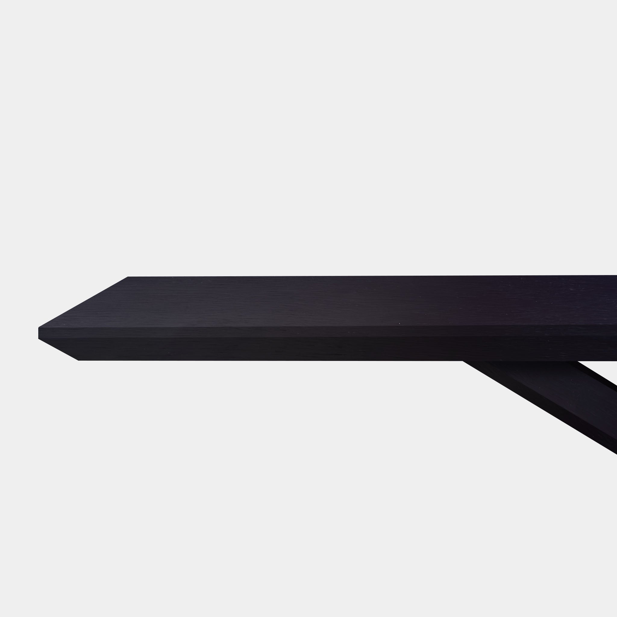 Tafel Rechthoekig Eikenhout - Matrix hout - Donker Eiken