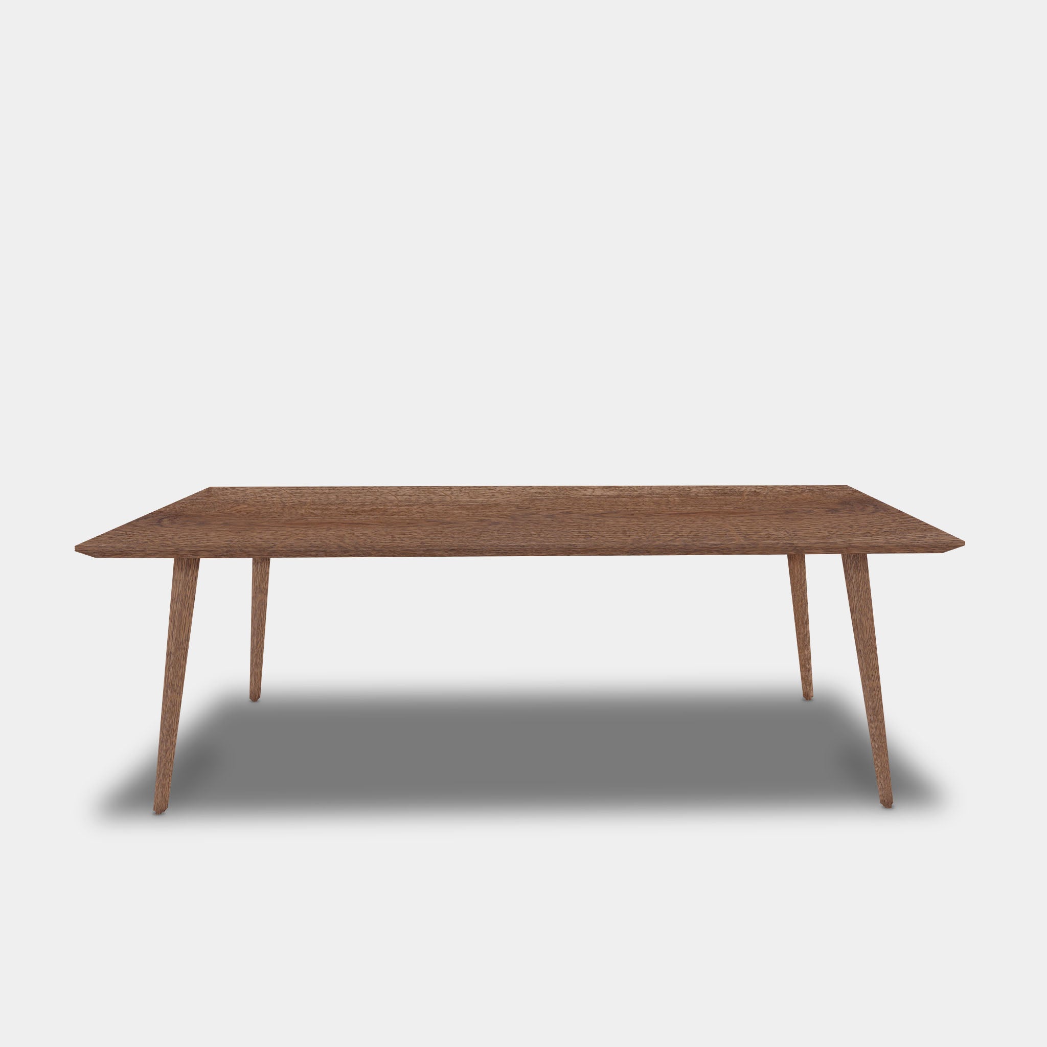 Table Rectangular Oak - Conical - Cinnemon