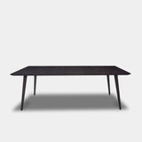 Table rectangulaire en chêne - Conique - Night Glow
