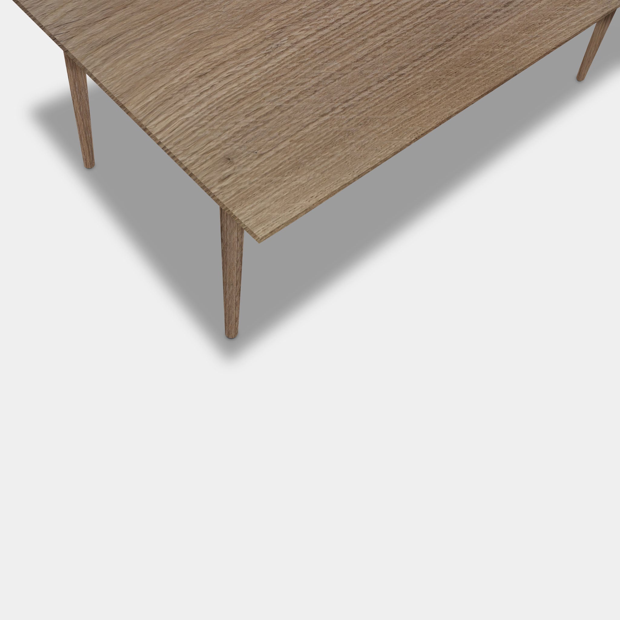 Table rectangulaire en chêne - Conique - Pura Natura