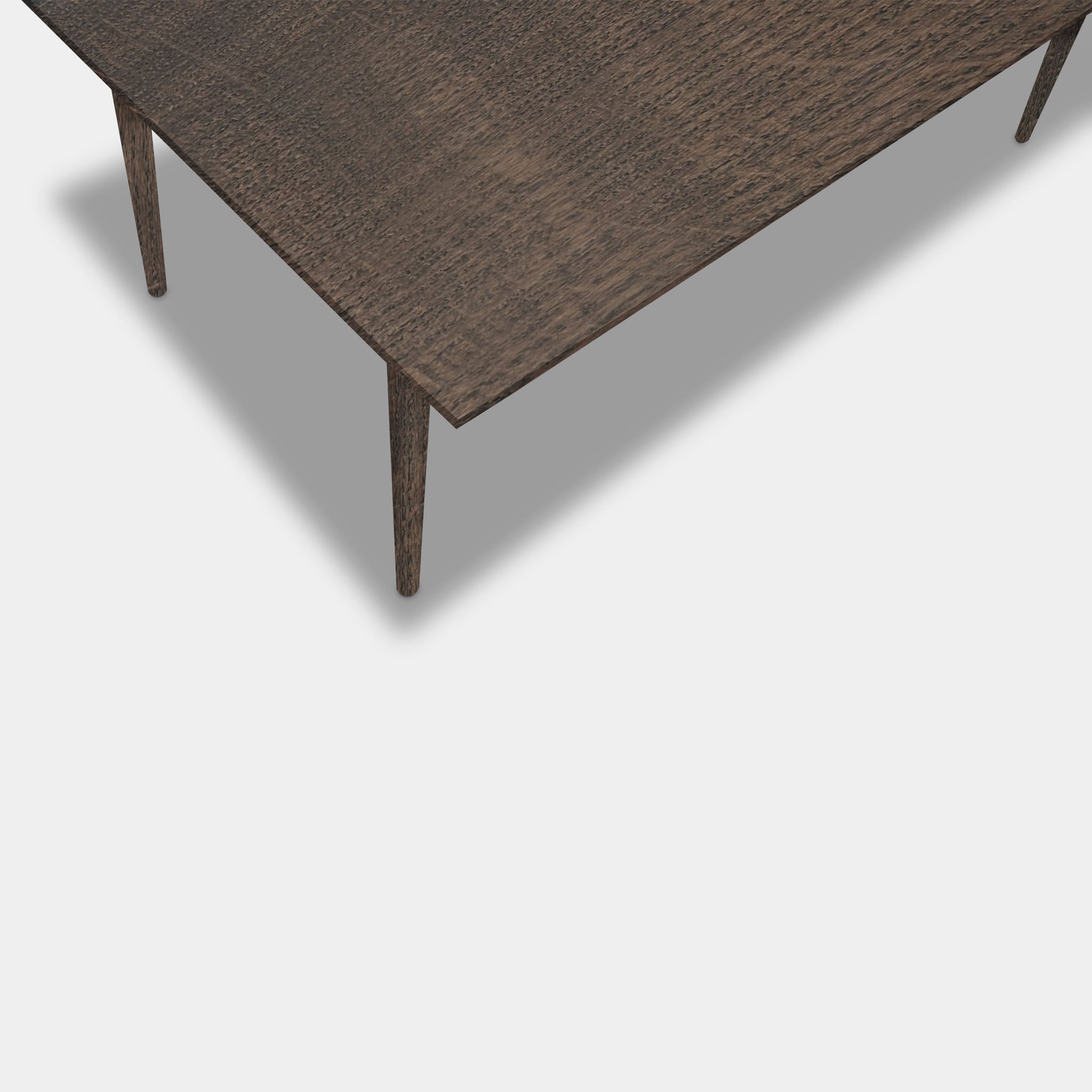 Table Rectangular Oak - Conical - Sand