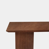 Tafel Rechthoekig Eikenhout - Half Rond - Toscane 102