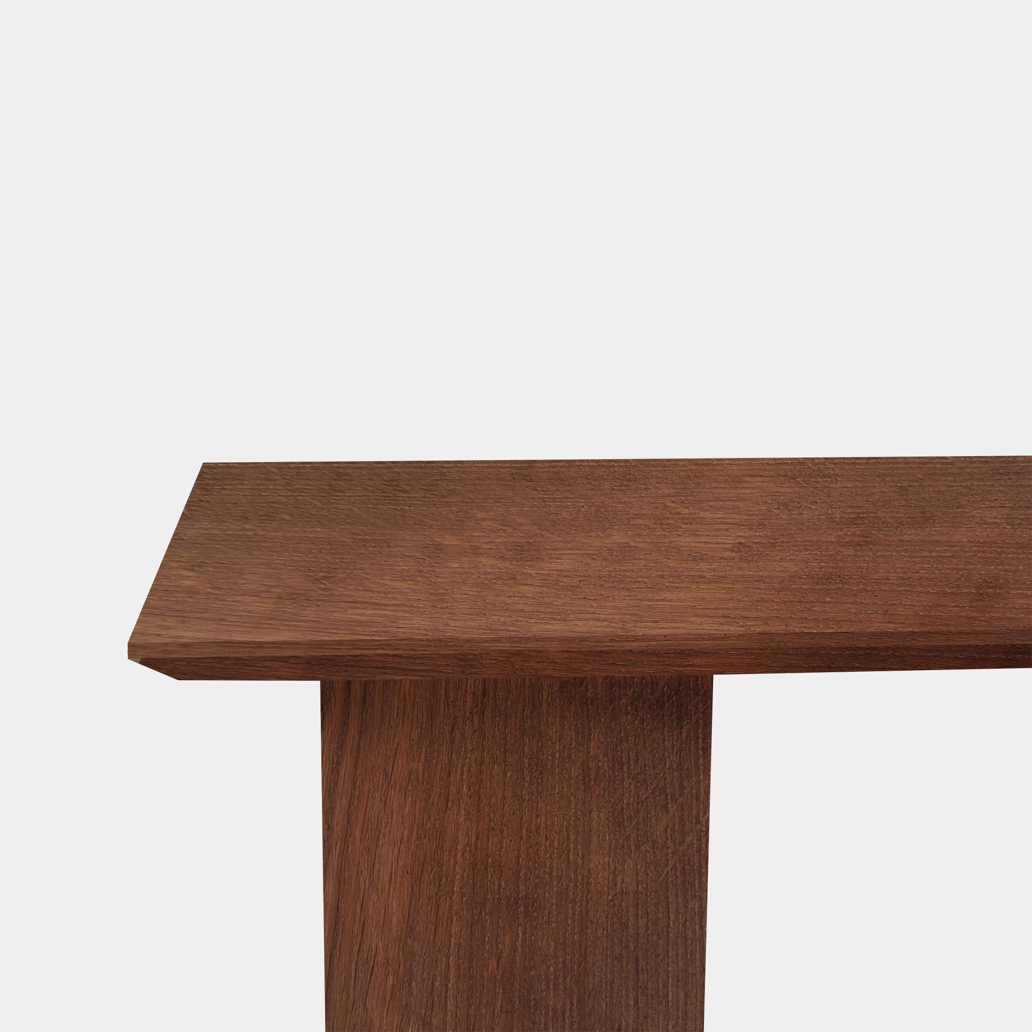 Table Rectangular Oak - Half Round - Tuscany 102