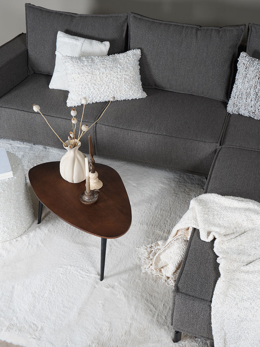 Vloerkleed Velluto Beige - view 5