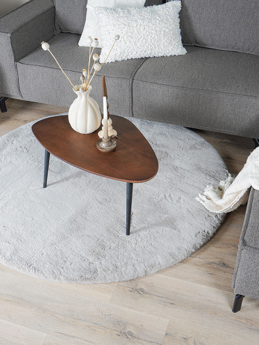 Vloerkleed Velluto Nature Rond - view 3