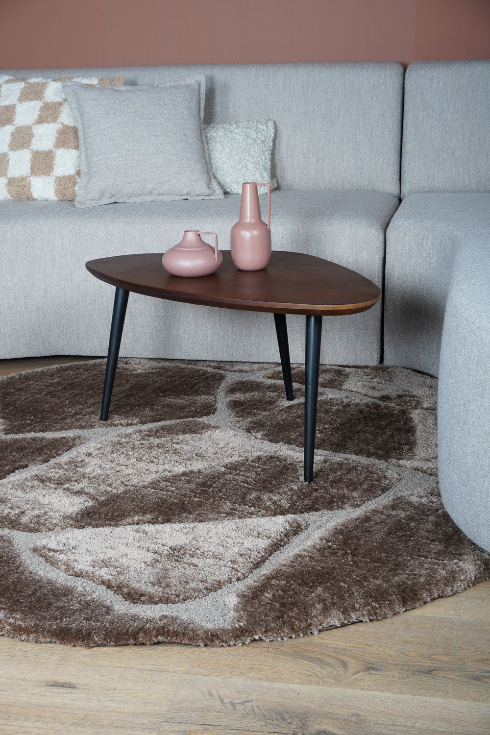 Vloerkleed Macy Bruin - view 5