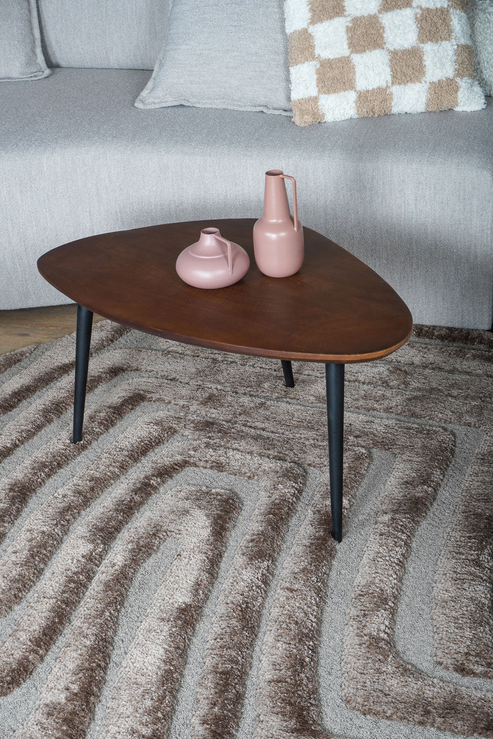 Vloerkleed Lima Bruin - view 5