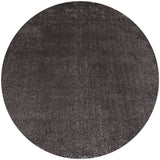 Karpet Lago Antraciet 26 Rond - Zwart Rond