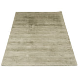 Karpet Viscose Dark Grey - Groen Rechthoekig