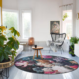 Vloerkleed Flores Rond - view 3