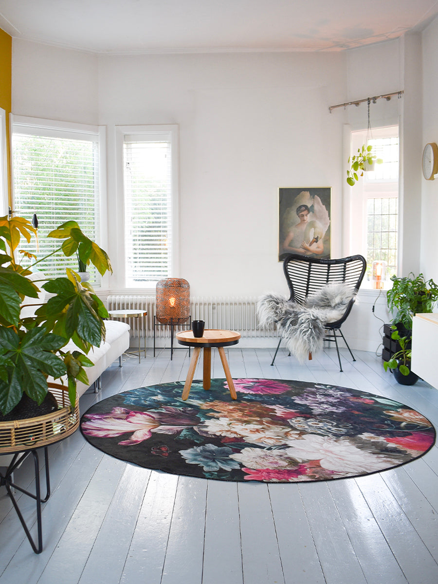 Vloerkleed Flores Rond - view 3