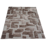 Vloerkleed Liana Bruin - Bruin Rechthoekig