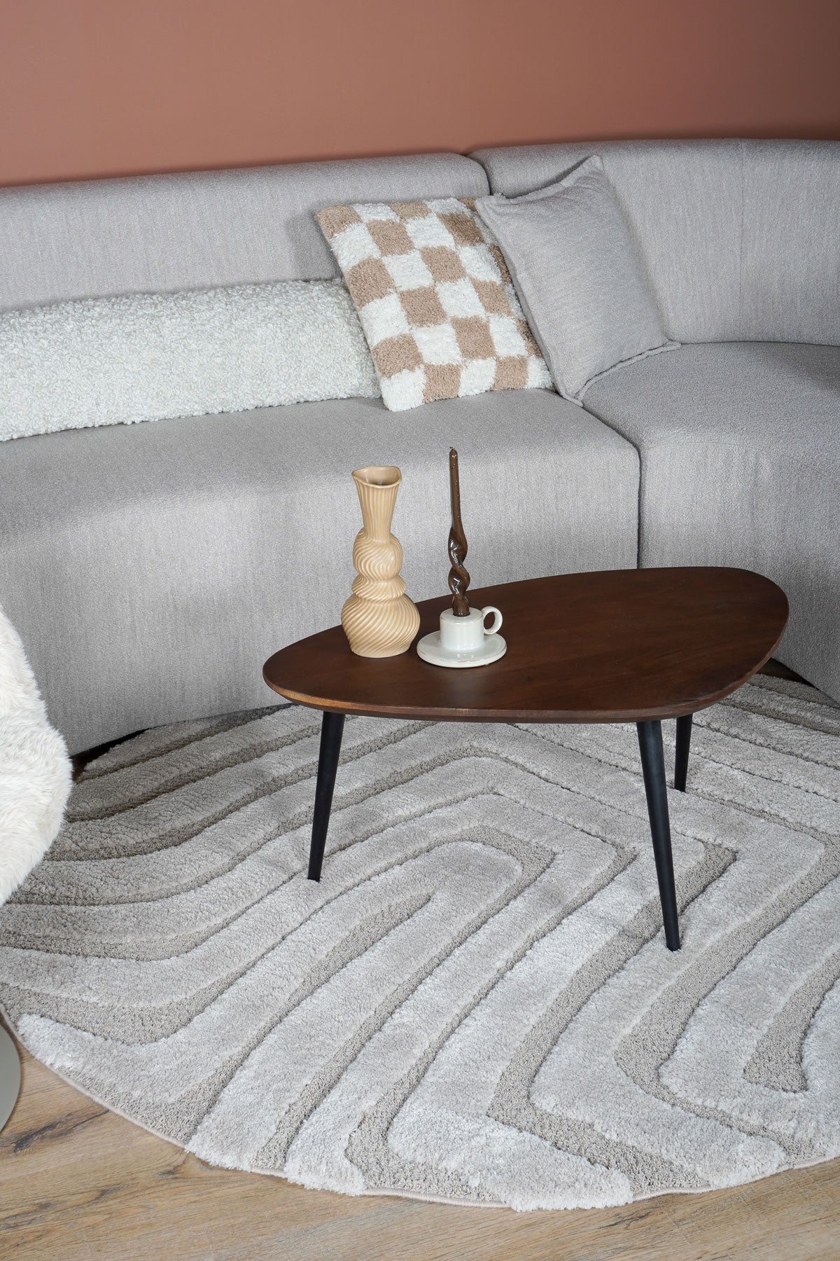 Vloerkleed Lima Beige - view 6