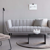 Karpet Viscose Dark Grey Rond - view 2