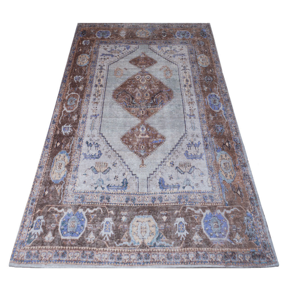 Vloerkleed Karaca Purple/Brown 07 - view 9