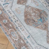 Vloerkleed Karaca Blue/Brown 06 - view 7