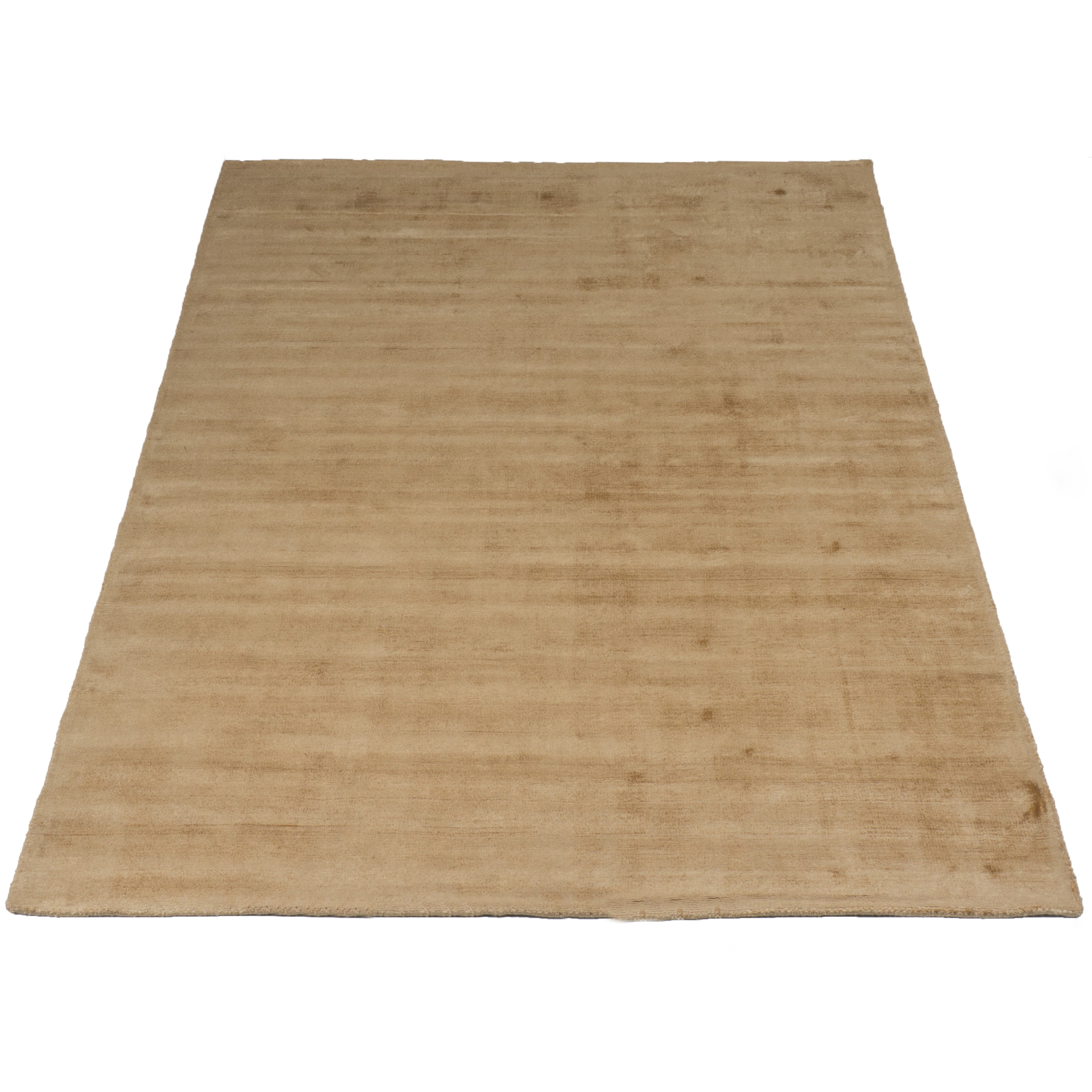 Karpet Viscose Oker - Geel Rechthoekig