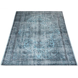 Vloerkleed Mila Blue - Blauw Rechthoekig