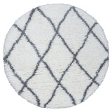 Vloerkleed Jeffie Cream Rond
