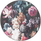 Vloerkleed Flores Rond - Meerkleurig Rond