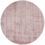 Karpet Viscose Pink Rond - Roze Rond