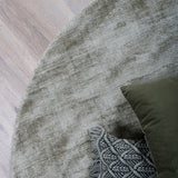 Karpet Viscose Green Rond - view 2