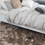 Vloerkleed Donsie Brown Rond - view 3