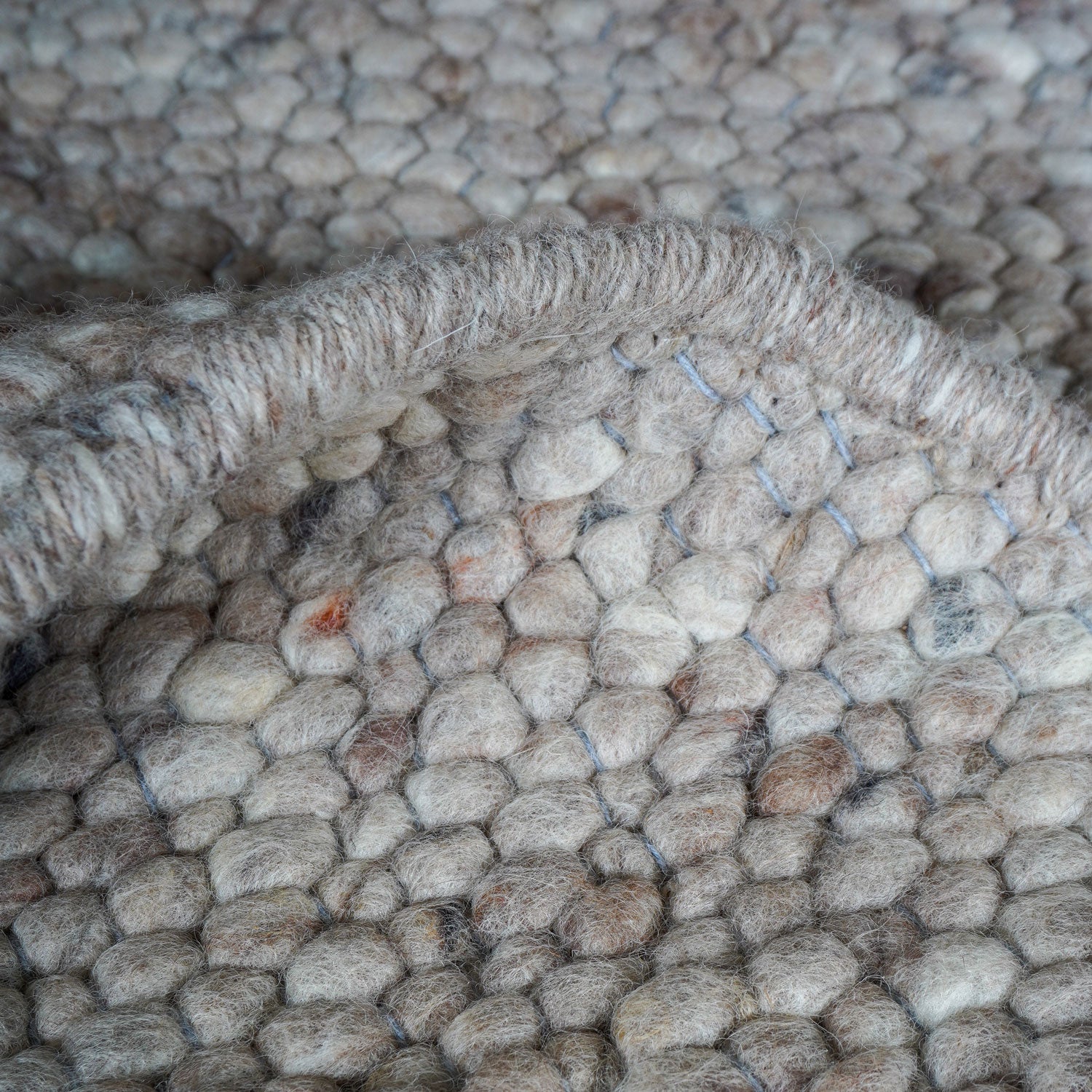 Vloerkleed Stone Donker Beige 417 - Kiezelvormig - view 5