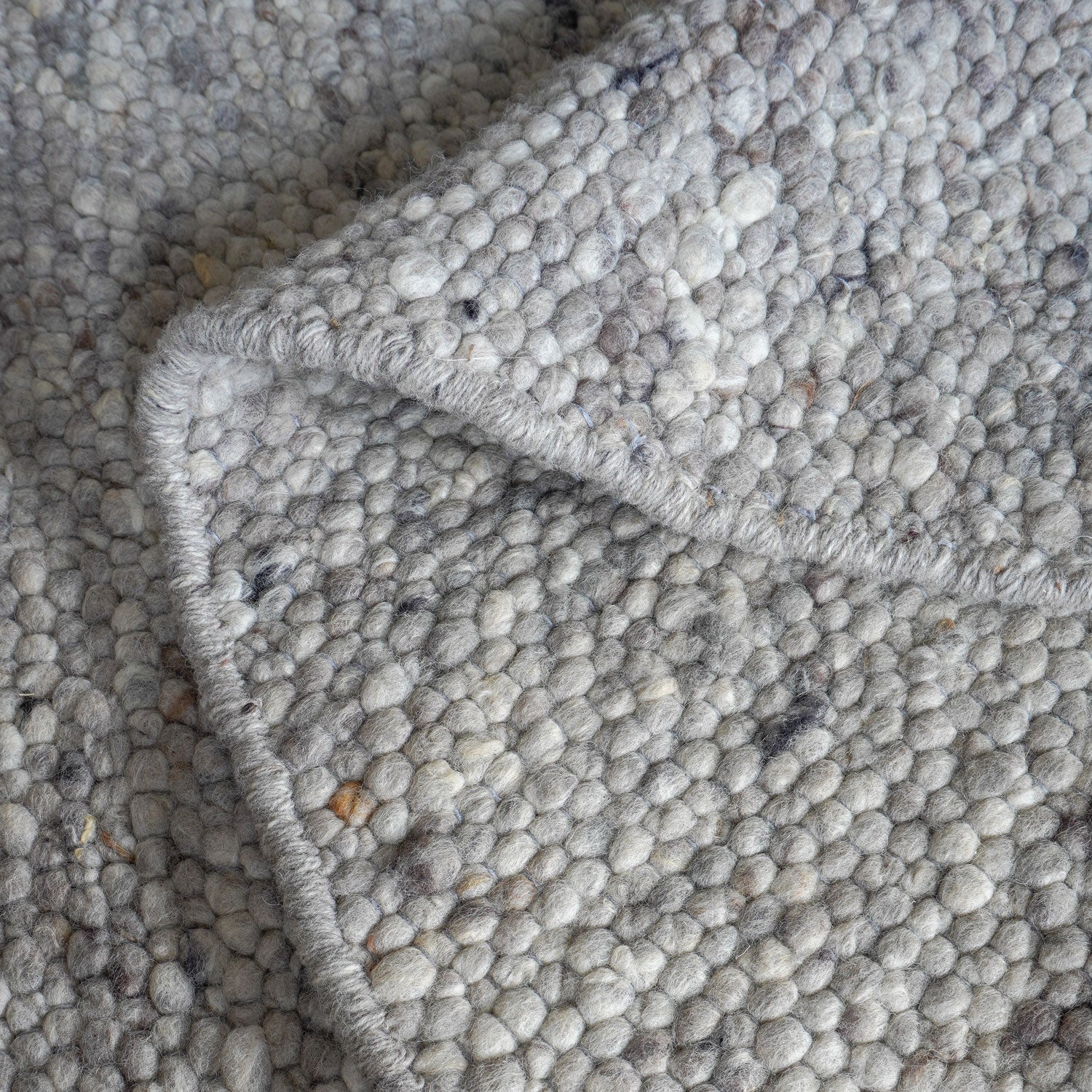 Vloerkleed Stone Licht Grijs 421 - Organisch - view 4