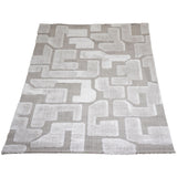 Vloerkleed Liana Beige - Beige Rechthoekig