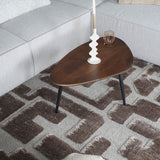 Vloerkleed Liana Bruin - view 2