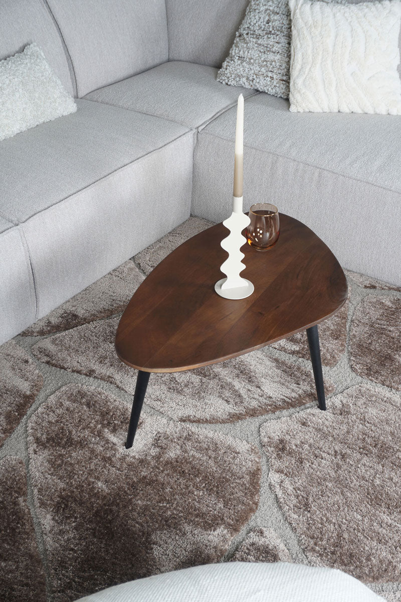 Vloerkleed Macy Bruin - view 2