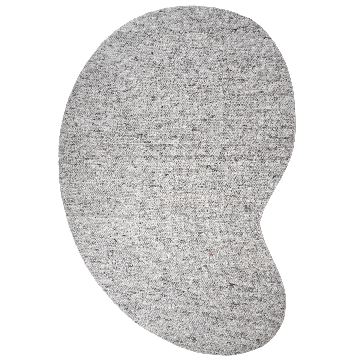 Vloerkleed Stone Licht Grijs 421 - Organisch - Grijs Organisch