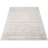 Vloerkleed Cos - Viscose Beige - Beige Rechthoekig